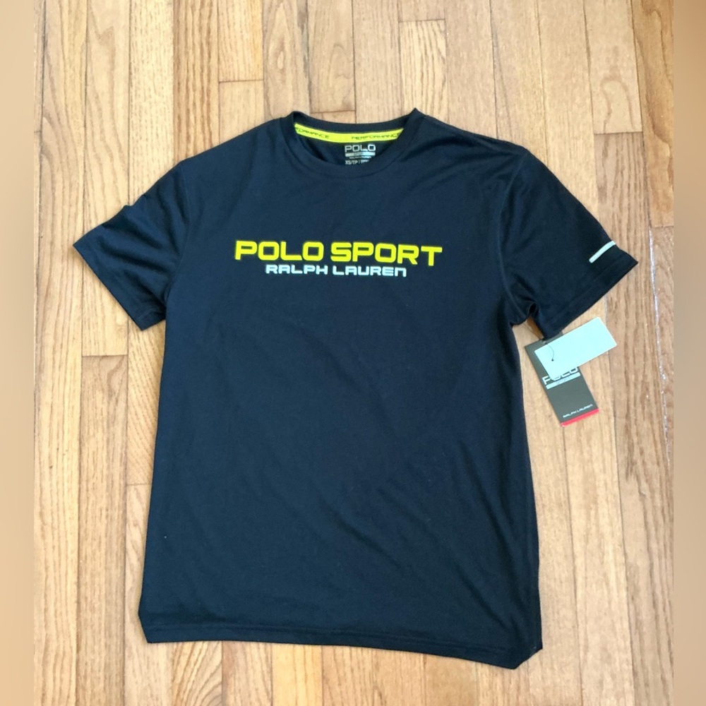 Polo sport Ralph Lauren performance  Black T‑Shirt  XS